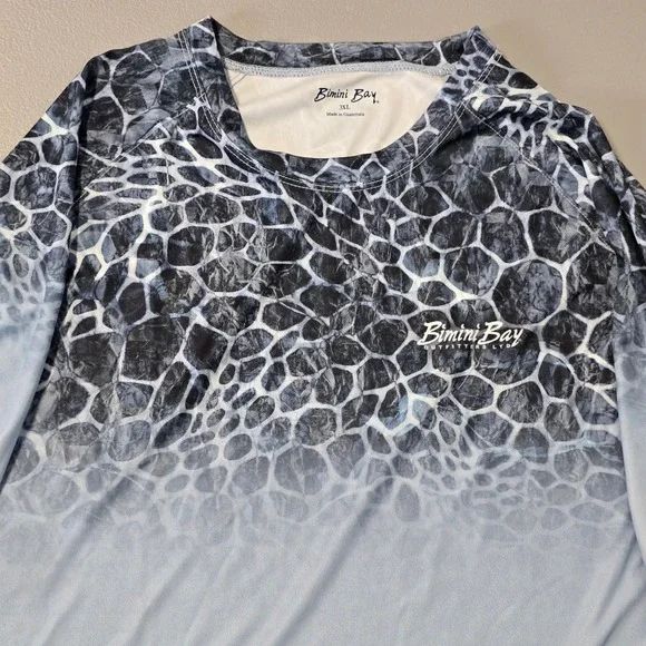 Bimini Bay Outfitters Fishing Shirt Mens 3XL Long Sleeve  Performance UV Shirt - Picture 3 of 10